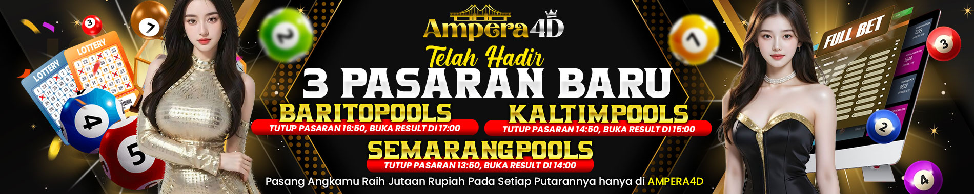 TELAH HADIR 3 PASARAN BARU